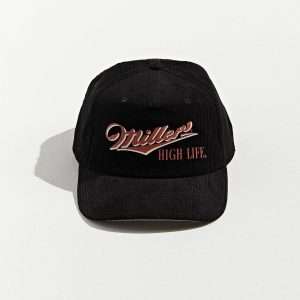 Printed Corduroy Baseball Hat