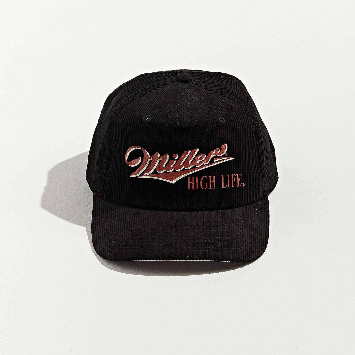 Printed Corduroy Baseball Hat