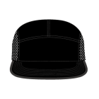 5 Panel Per Formance Trucker Cap Templates
