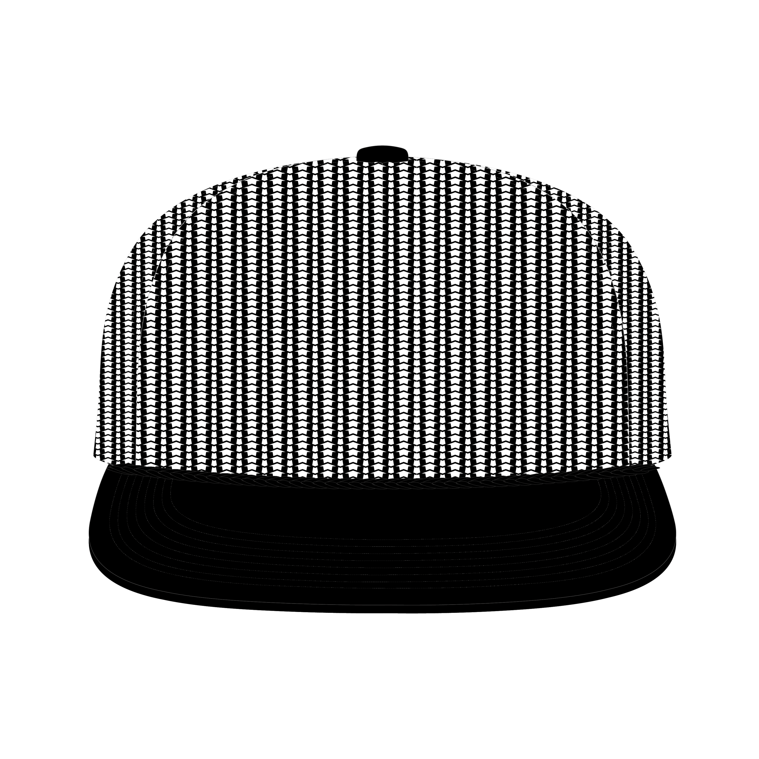 5 Panel Per Formance Trucker Cap Templates XY