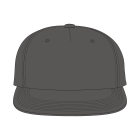 5 Panel Pinch Hat Strapback Templates