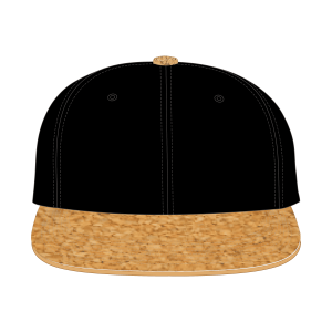 6 Panel Cork Snapback Cap Templates XY