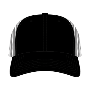 6 PANEL PRECURVE MESH TRUCKER HAT SNAPBACK