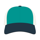 6 PANEL PRECURVE MESH TRUCKER HAT SNAPBACK-XY