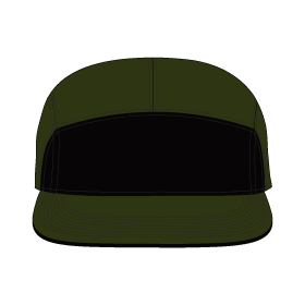 7 Panel Cap Hat Templates