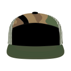 7 Panel Mesh Hat Templates