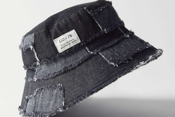 frayed-patchwork-bucket-hat-black-brim-stitching-detail.