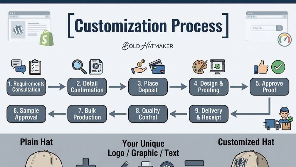 The Custom Hat Manufacturing Process